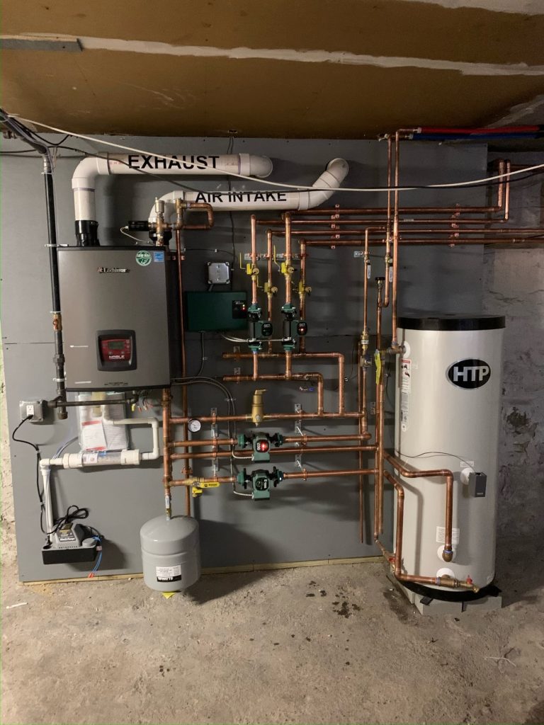 Mr Fix It Plumbing natural gas heating conversion Project